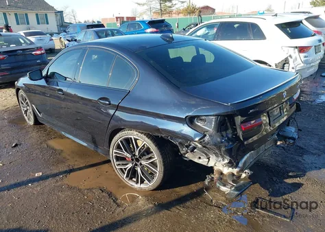 2021 BMW M550I xDrive from USA, damaged, VIN WBA13BK04MCH57749